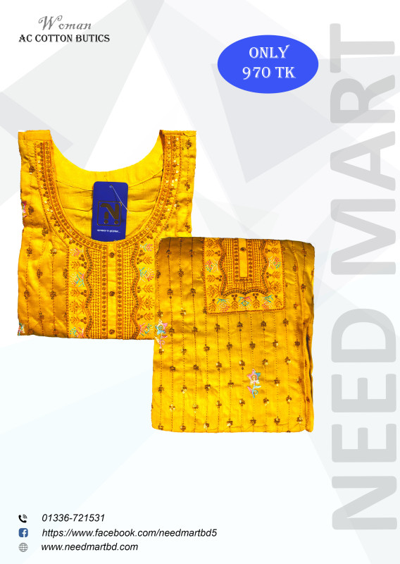 Ac cotton three piece
