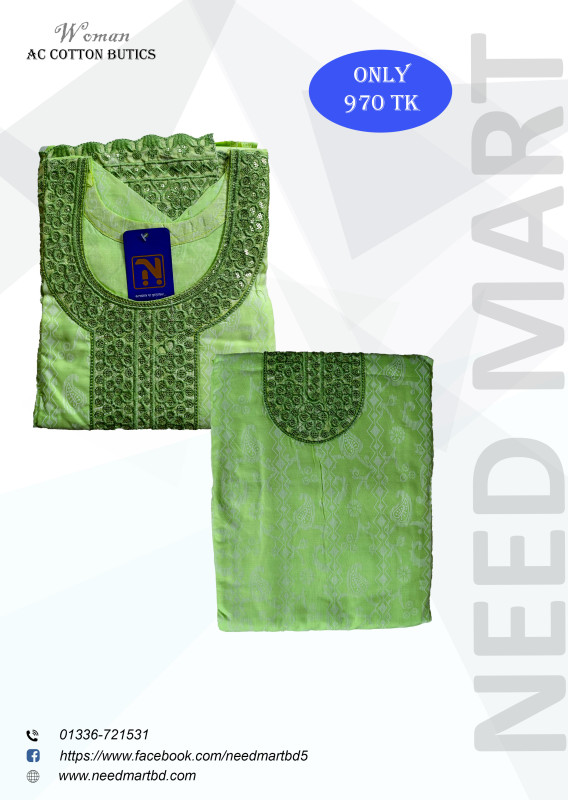 Ac cotton three piece
