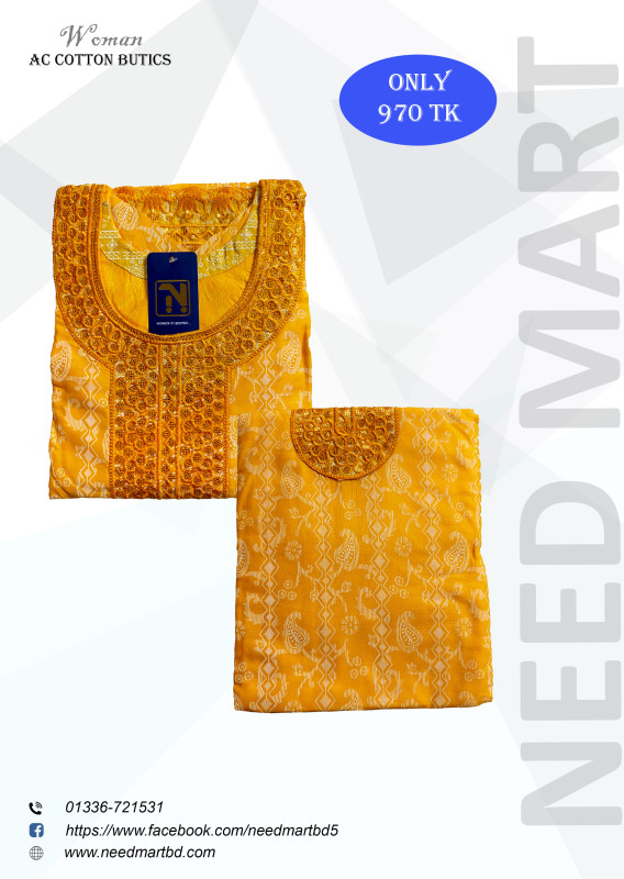 Ac cotton three piece