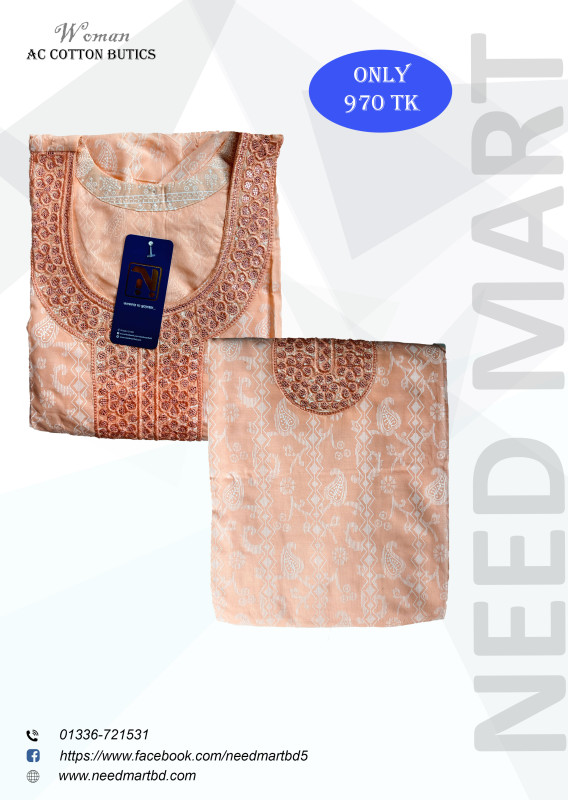 Ac cotton three piece